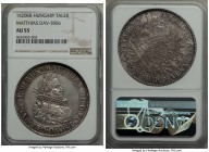Matthias Taler 1620-KB AU55 NGC, Kremnitz mint, KM59, Dav-3056. Exquisitely detailed and boldly appealing, rarely seen in such a superb state with fro...