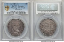Philip V 4 Reales 1734 Mo-MF XF Details (Cleaning) PCGS, Mexico City mint, KM94. A most presentable and well-struck example, the fields retoned to an ...