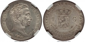 Dutch Colony. Willem I Gulden 1840-(u) MS61 NGC, Utrecht mint, KM300a. From the Seki Collection

HID99912102018