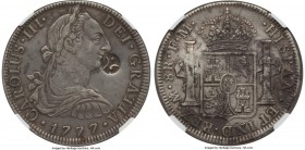 Java. United East India Company Countermarked Ducaton (Taler, Daalder) ND (1772-1789) XF45 NGC, KM184.1. Countermark (XF Standard). Issue with Java co...