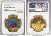 Republic gold Proof 200 Dollars 1998 PR69 Ultra Cameo NGC, cf. KM32. A lovely modern proof on the verge of perfection. AGW 0.9990 oz.

HID99912102018