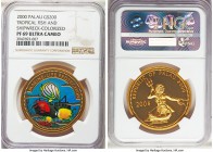 Republic gold Proof 200 Dollars 2000 PR69 Ultra Cameo NGC, KM330. Mintage: approximately 200. A fantastic and nearly perfect modern proof. AGW 0.9990 ...