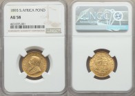 Republic gold Pond 1893 AU58 NGC, Pretoria mint, KM10.2. Fully original surfaces and only light rub on the high points. 

HID99912102018