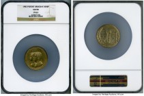 Republic 3-Piece Certified "Proposed Spanish Royal Visit" 2000 Pesos Proof Set 1983 PR63 NGC, 1) silver Piefort 2000 Pesos, KMX-P1var (lettered edge) ...