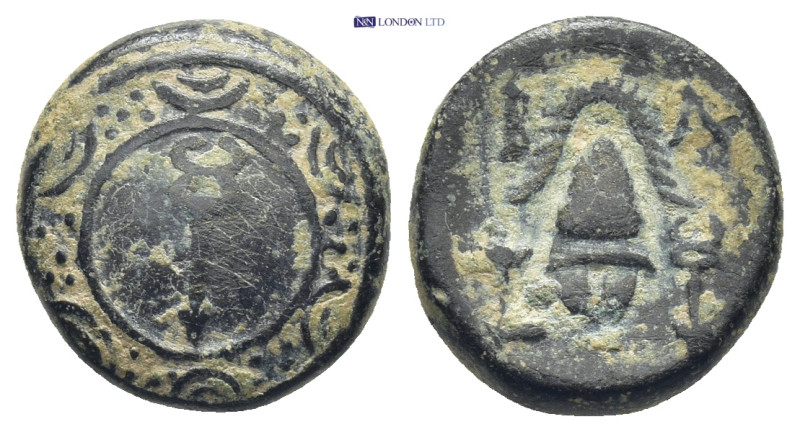 KINGS OF MACEDON. Alexander III 'the Great' (336-323 BC). Ae. (14mm, 4.0 g) Sard...