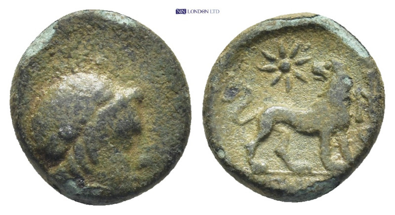 IONIA. Miletos. Ae (12mm, 1.77 g) (Circa 313/12-290 BC). Uncertain magistrate. O...