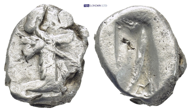 PERSIA, Achaemenid Empire. Circa 420-375 BC. AR Siglos (15mm, 5.59 g). Persian k...