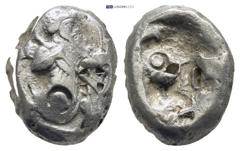 Acheamanid kings of PersiaSiglos circa 480-420, AR (5.53 Gr. 16mm.)
The Great Ki...