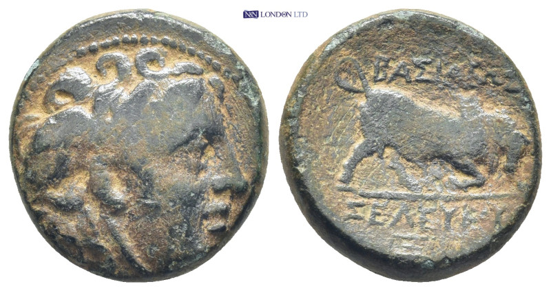 SELEUKID KINGS OF SYRIA. Seleukos I Nikator (312-281 BC). AE. Sardes. (6.28 Gr. ...