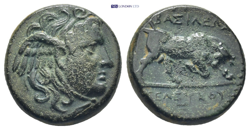 SELEUKID KINGS OF SYRIA. Seleukos I Nikator (312-281 BC). AE. Sardes. (6.39 Gr. ...