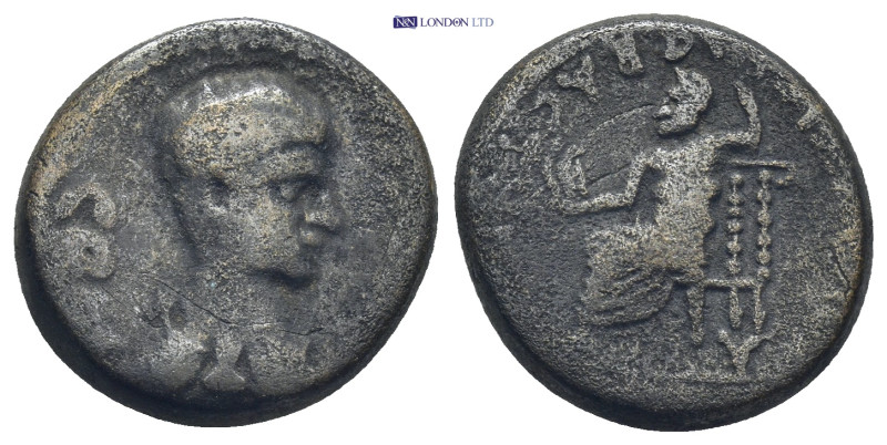 PHRYGIA. Sebaste. Nero (54-68). Ae. (6.38Gr. 19mm.) Julios Dionysios, magistrate...