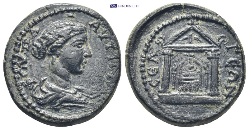 Pisidia, Selge., Julia Paula (Augusta, 219-220). Æ (24mm, 8.05 g) Draped bust of...