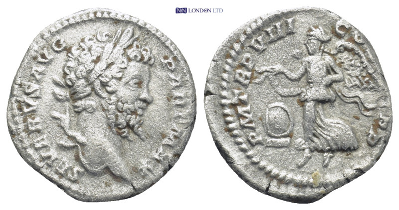 SEPTIMIUS SEVERUS. 193-211 AD. AR Denarius (18mm, 3.37 g). Rome mint. Struck 200...