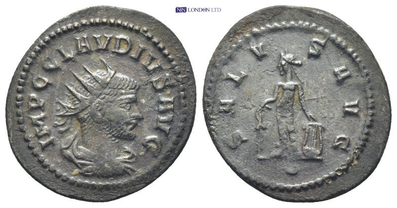 Claudius II (AD 268-270). BI antoninianus (23mm, 3.0 g). Antioch. IMP C CLAVDIVS...