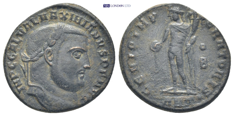 MAXIMIANUS HERCULIUS (286-305). Follis. (6.51 Gr. 23mm.)
 Laureate and cuirassed...