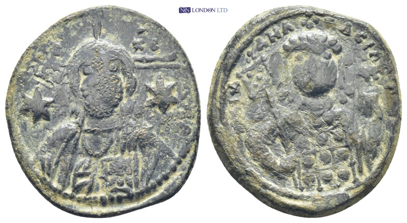 Michael VII Ducas AE Follis Constantinople 1071-1078 AD. (6.2 Gr. 26mm.)
Bust of...