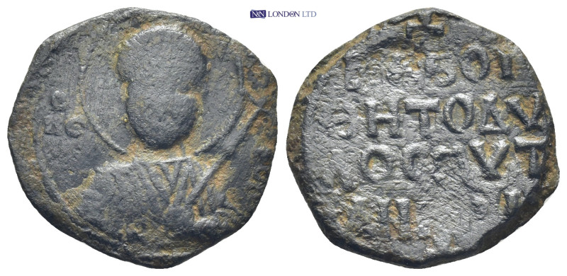 Crusader, County of Antioch. Tancred. Regent, 1101-03, 1104-12. Æ follis (22mm, ...