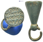 Bronze Stamp Seal (14.5 Gr. 32mm.) SOLD AS SEEN, NO RETURN!