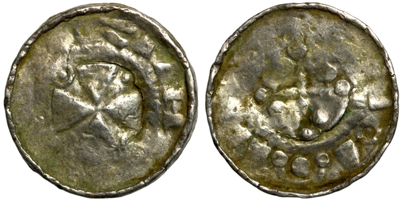 Medieval coin

15mm 1,02g