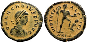 Arcadius (AD 383 - 388). AE Follis

23mm 4,53g