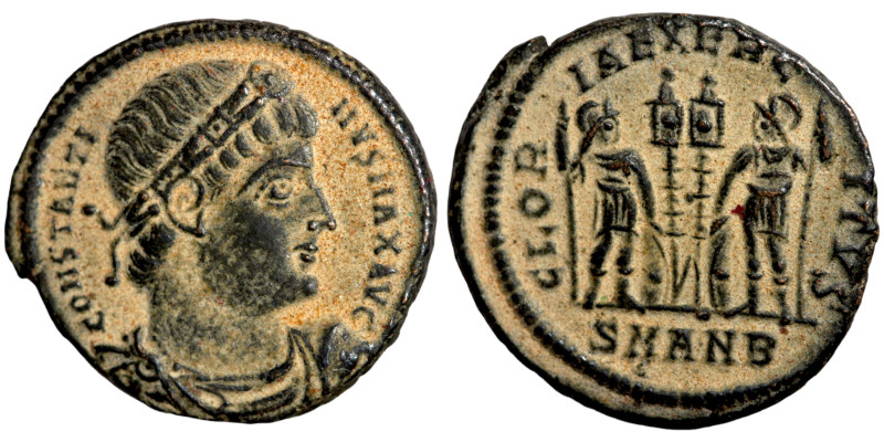 Constantinus II. (351-354 AD). Follis.

17mm 2,45g