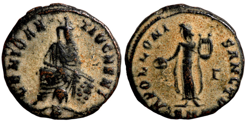 Maximinus II. AD 310-313. Æ Follis

15mm 1,94g