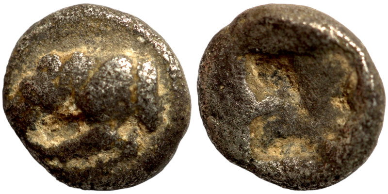 PHOENICIA. Arados. Uncertain king. Circa 440-420 BC. Third Shekel . Ba'al-Arwad ...