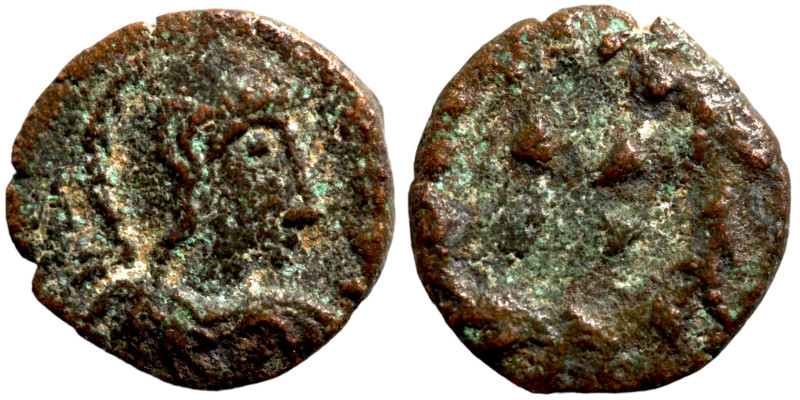 MESOPOTAMIA. Edessa. Kings of Osrhoene, Ma'nu VIII Philoromaios, 167-179. Ae (br...