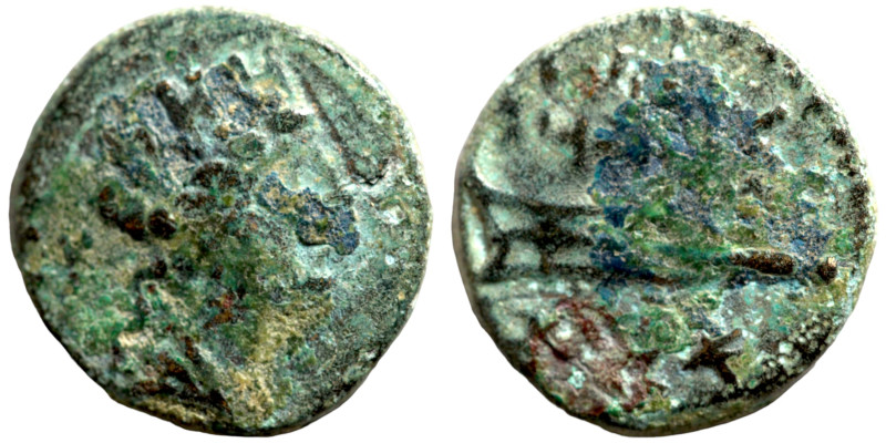 Greek coins Bronze 1-4 Century BC

12mm 1,40g