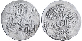 Seljuq of Rum: Mas'ud II (1280-1298), silver dirham (2.49g), Madinat Makri (Megri) mint, AH 703. Zeno-303171 (this piece). Some doubling, extremely fi...