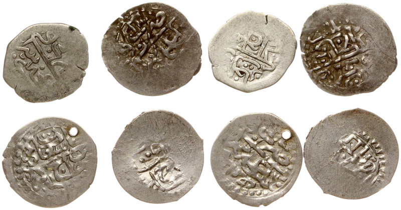 Crimea. Saadet IV Girej (1717–1724). Akche AH 1129–1137. Silver, total weight 3....