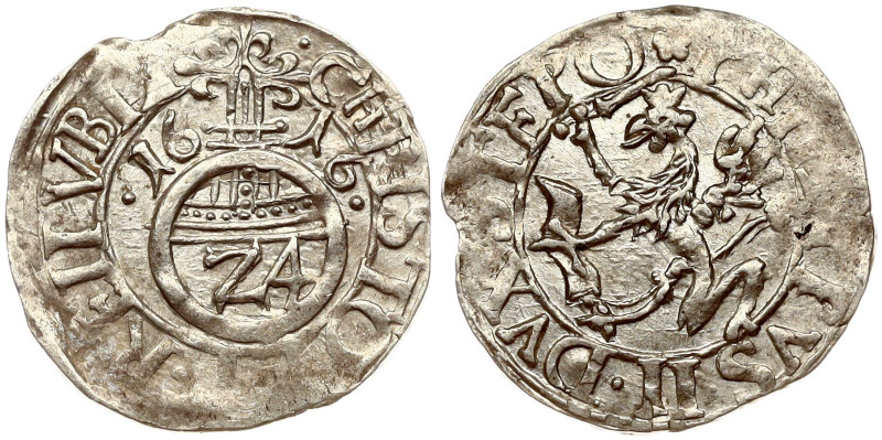 Pomerania, Stettin. Philipp II (1606-1618). Groschen (1/24 taler) 1616. Silver 1...