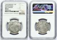 Prussia Ort 1624 NGC MS 63