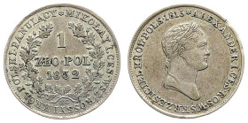 Russia For Poland 1 Zloty 1832 KG