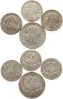 Poland 5 & 10 Zlotych 1932-1934 Lot of 4 coins