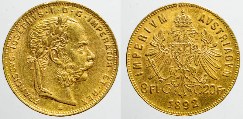 EUROPE - AUSTRIA - Empire - Franz Josef Ist (1848-1916)

COIN :
8 Florin - 20...