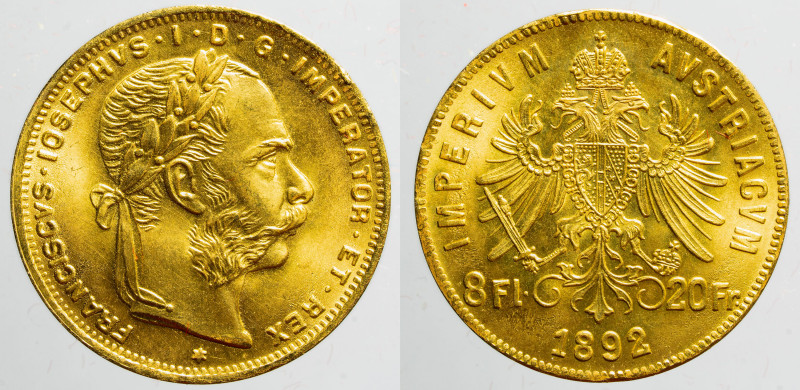 EUROPE - AUSTRIA - Empire - Franz Josef Ist (1848-1916)

COIN :
8 Florin - 20...