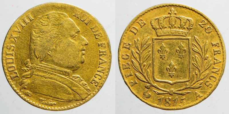 EUROPE - FRANCE - Kingdom - Louis XVIIIth - first restoration (1814-1815)

COI...