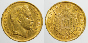 EUROPE - FRANCE - Empire - Napoleon IIIrd - second empire (1852-1870)

COIN :
20 francs
OBVERSE : NAPOLEON III - EMPEREUR / Laureate head of Napol...