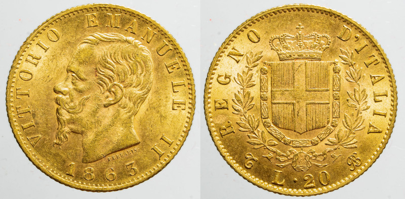 EUROPE - ITALY - Kingdom - Vittorio Emanuele IInd (1861-1878)

COIN :
20 lire...