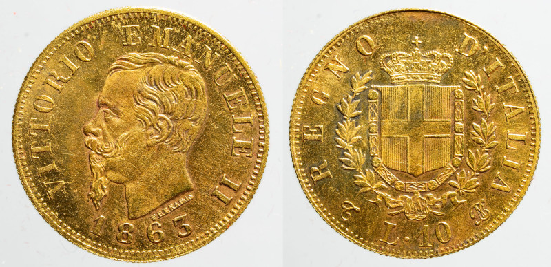 EUROPE - ITALY - Kingdom - Vittorio Emanuele IInd (1861-1878)

COIN :
10 lire...