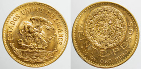 AMERICA NORTH & SOUTH - MEXICO - Republic - United Mexican States/Mexican Republic (1823-date)

COIN :
20 pesos - restrike
OBVERSE : ESTADOS UNIDO...