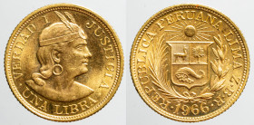 AMERICA NORTH & SOUTH - PERU - Republic (1822-date)

COIN :
1 libra
OBVERSE :.REPUBLICA PERUANA LIMA Z.B.R./ Coat of arms within wreath , sun on t...