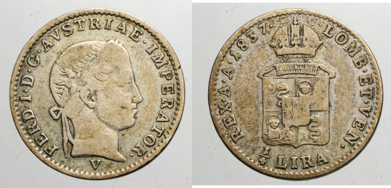 EUROPE - AUSTRIA / ITALY - Austria - Empire - Ferdinand Ist (1835-1848)

COIN ...