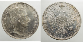 EUROPE - AUSTRIA - Empire - Franz Josef Ist (1848-1916)

COIN :
1 florin
OBVERSE : FRANC IOS I D G AVSTRIAE IMPERATOR / laureate head right - belo...