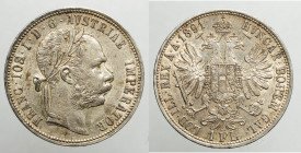EUROPE - AUSTRIA - Empire - Franz Josef Ist (1848-1916)

COIN :
1 florin
OBVERSE : FRANC IOS I D G AVSTRIAE IMPERATOR / laureate head right
REVER...