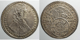 EUROPE - AUSTRIA - Olmutz - Wolfgang von Schrattenbach (1711 - 1738)

COIN :
Thaler
OBVERSE : WOLF F G D G S R E PRES B CARD D SCHRATTEMBACHE P OL...