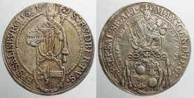 EUROPE - AUSTRIA - Salzburg - Max Gandolph Graf Kuenburg, (1668-1687)

COIN :
Reichsthaler
OBVERSE : • MAX:GAND:D:G: AR:EP:SAL:SE:AP:L SVB TVVM PR...