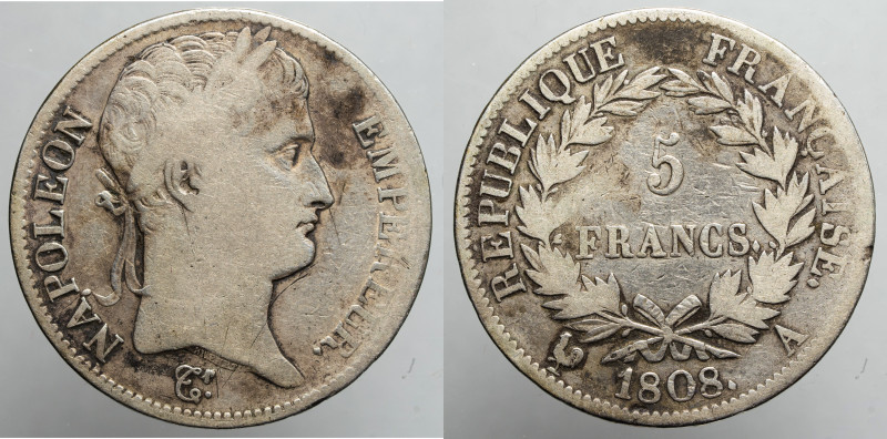 EUROPE - FRANCE - Empire - Napoleon Ist Empire (1804-1814)

COIN :
5 Francs
...