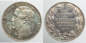 EUROPE - GERMANY - Hannover - Georg Vth (1851-1866)

COIN :
Thaler
OBVERSE : GEORG V V.G.G. KOENIG V HANNOVER / bare head of G.V left - below B
R...